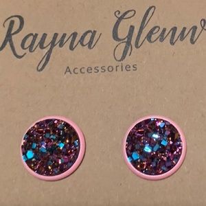 Barbie Druzy Studs